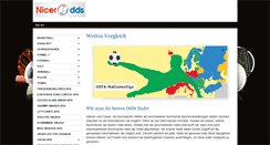 Desktop Screenshot of nicerodds.de
